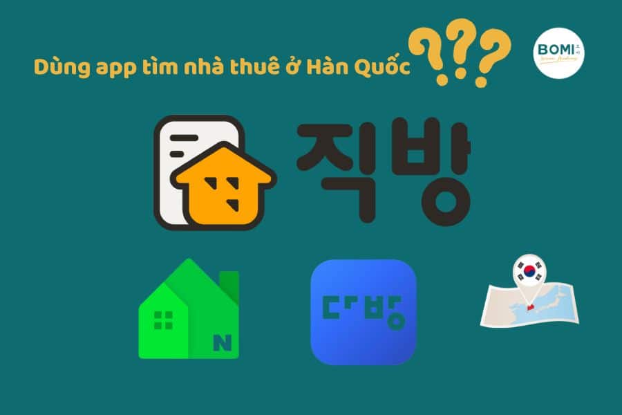 Sử dụng các app hoặc các website hỗ trợ tìm nhà