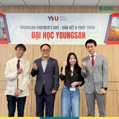 bomi tham du hoi thao du hoc Youngsan 3